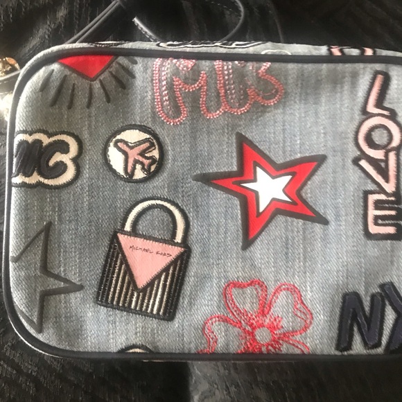 Michael Kors denim purse - Picture 3 of 3